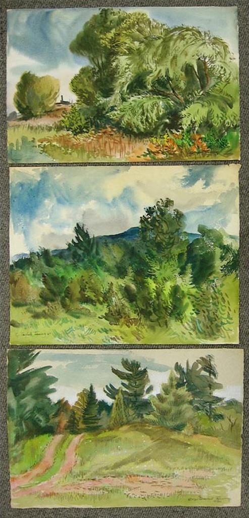 George Campbell Tinning (1910-1996) - Landscape Studies