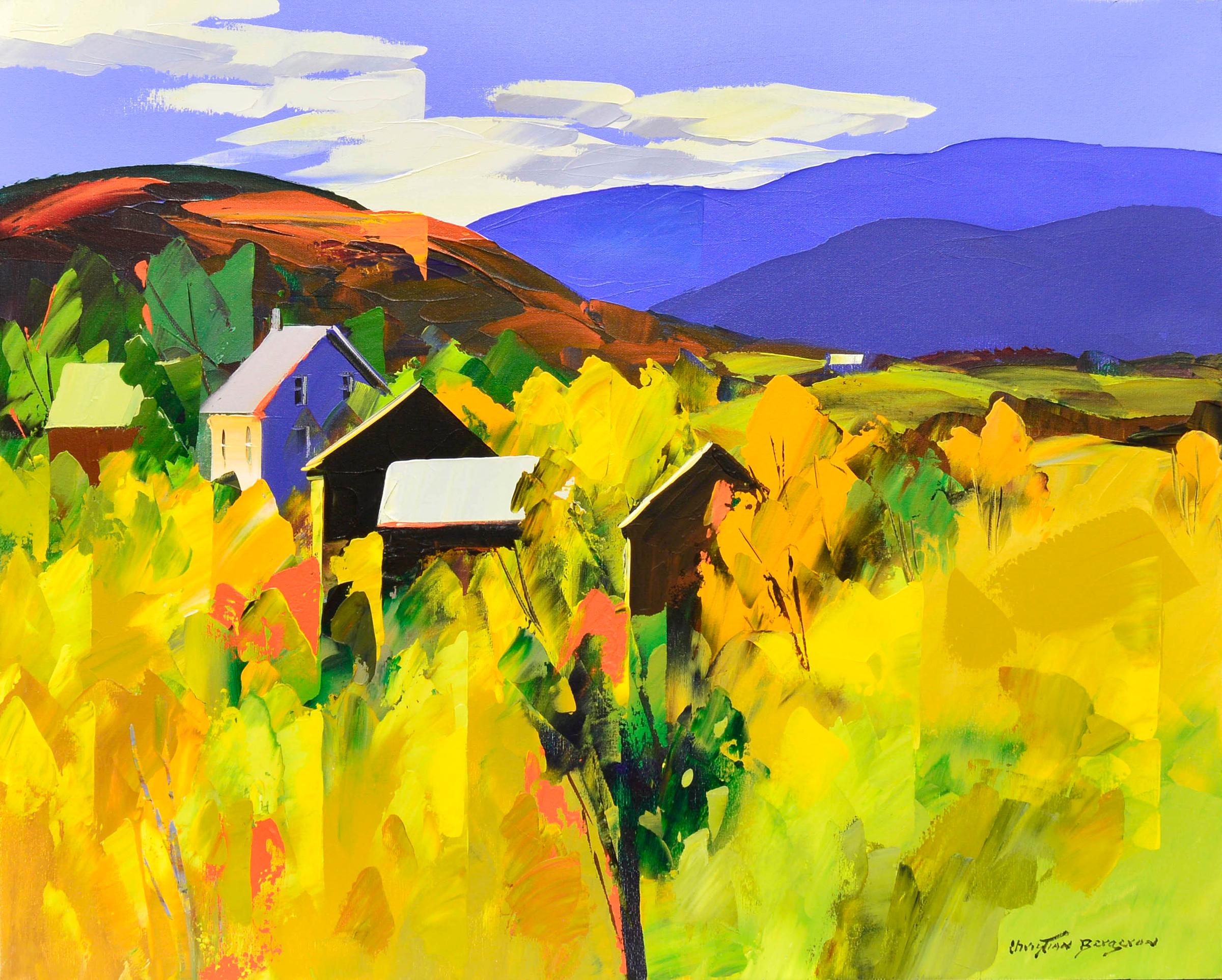 Christian Bergeron (1945) - Paysages
