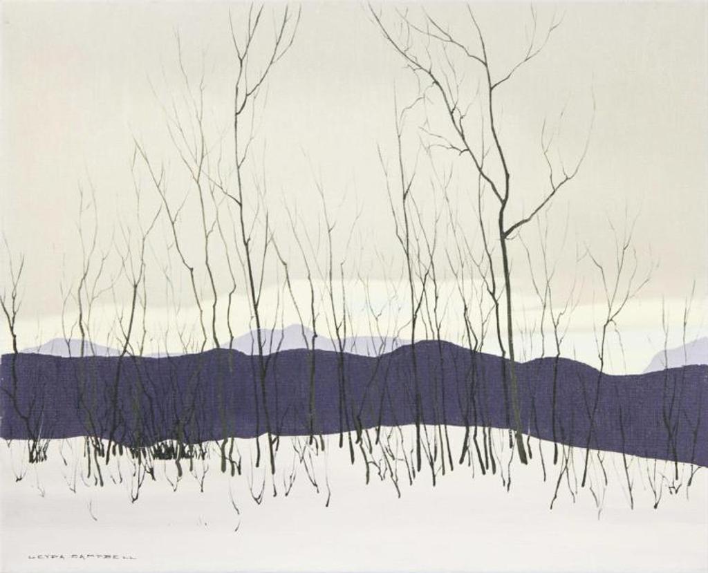 Leyda Campbell (1949) - Untitled - Winter Landscape