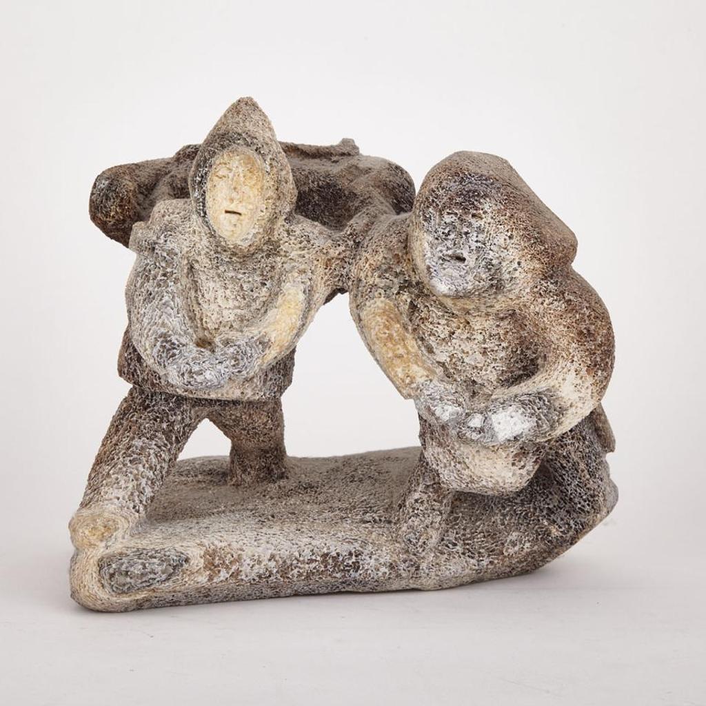 Davidee Piungituq (1930) - Travelling Inuit Couple