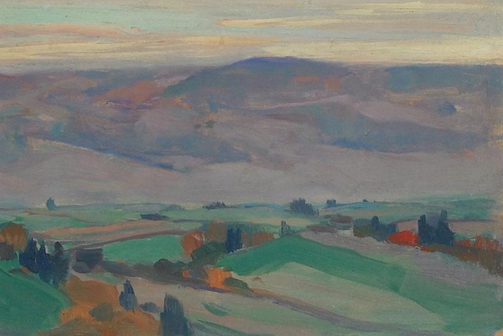 Clarence Alphonse Gagnon (1881-1942) - Autumn In Charlevoix