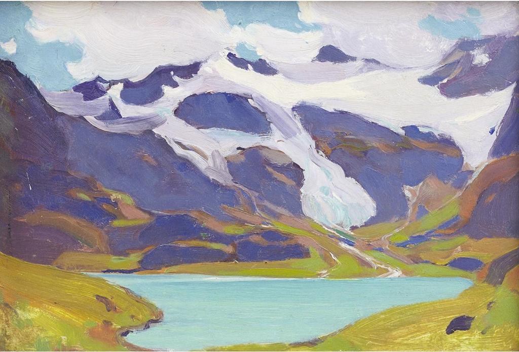 Clarence Alphonse Gagnon (1881-1942) - Dans Les Alpes, 1927
