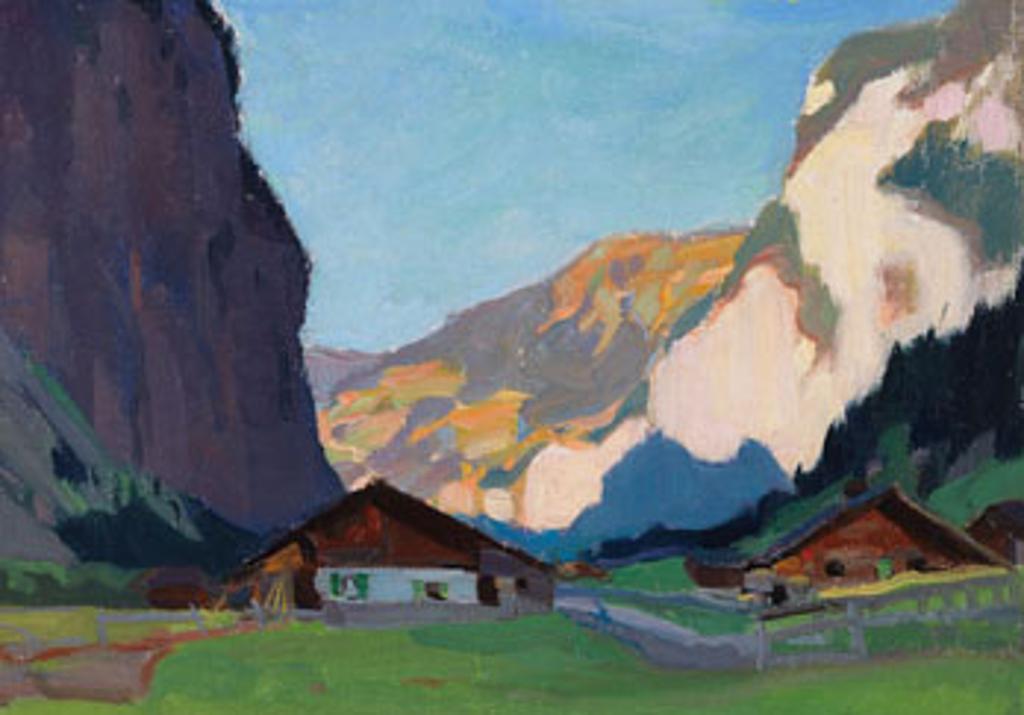 Clarence Alphonse Gagnon (1881-1942) - In the Alps