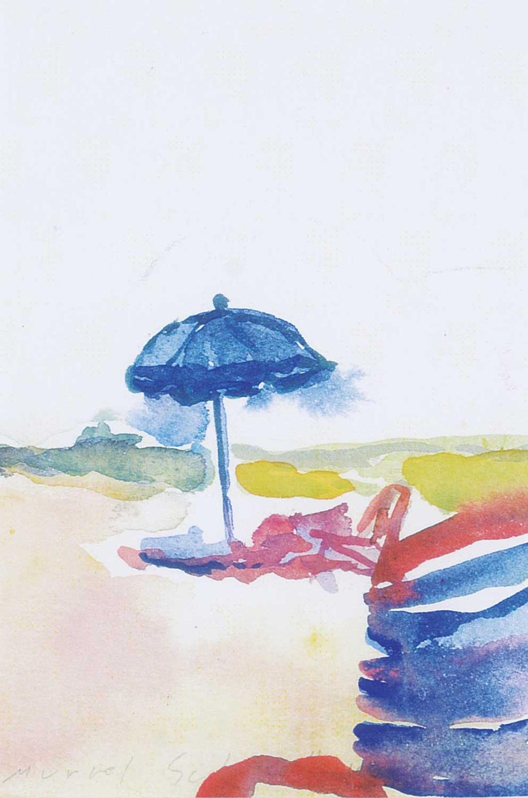Muriel Schnalberg Ullman - Untitled - Beach Umbrella