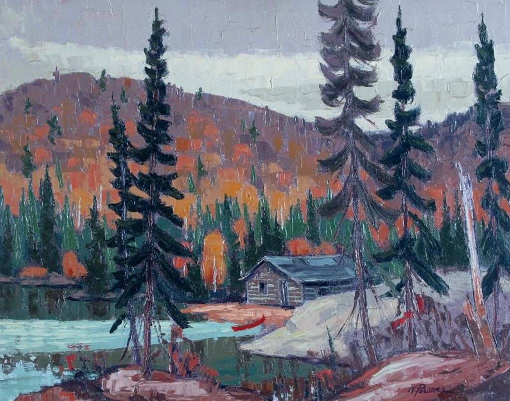 William (Bill) Parsons (1909-1982) - Rangers Cabin, Algoma