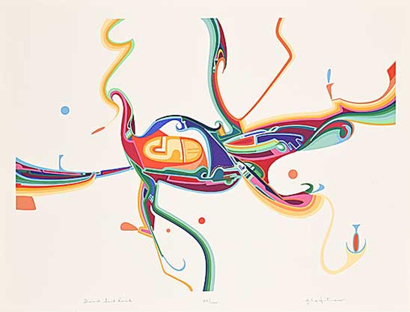 Alex Simeon Janvier (1935-2024) - Good Soil Road #82/100