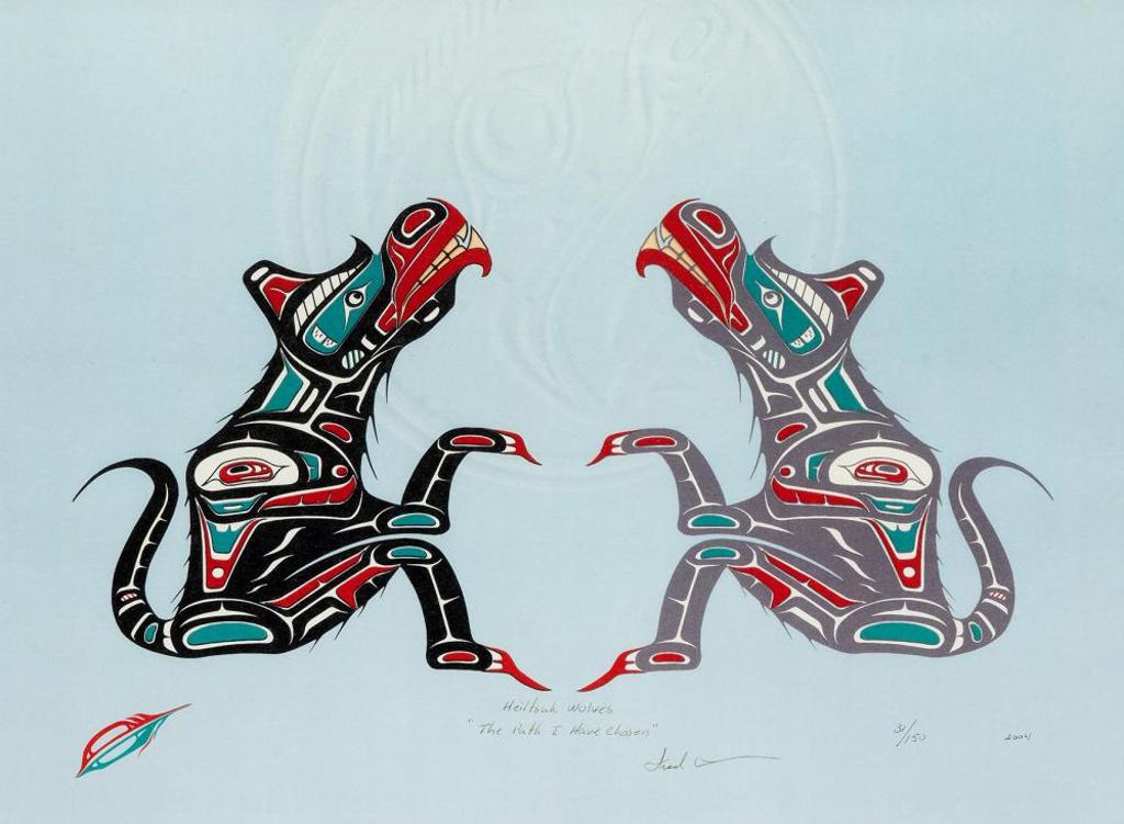 Fred Anderson (1966) - Heiltsuk Wolves - The Path I Have Chosen