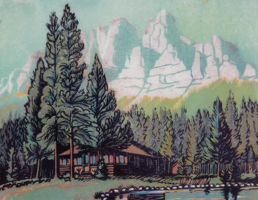 Margaret Dorothy Shelton (1915-1984) - Castle Mountain; 1978