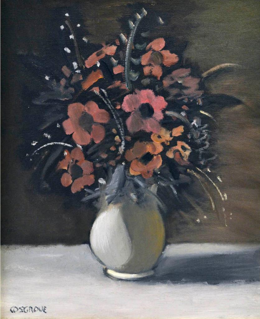 Stanley Morel Cosgrove (1911-2002) - Flowers in a vase