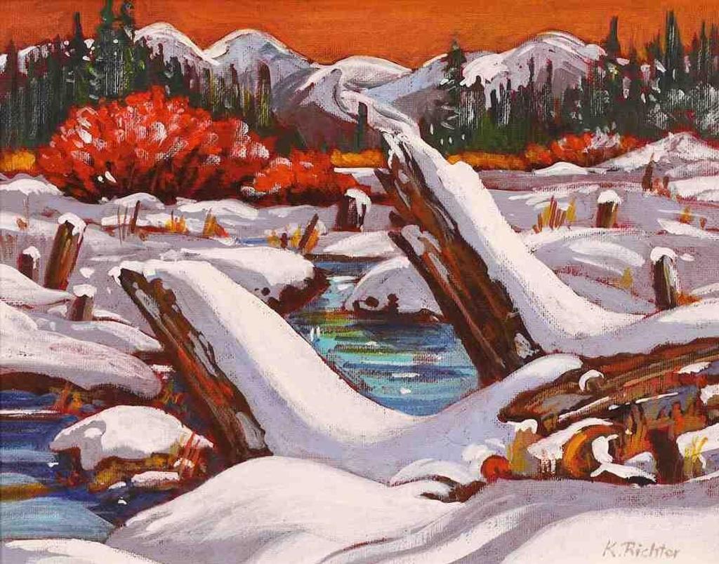 Karin Richter (1950) - Vermilion Lakes View