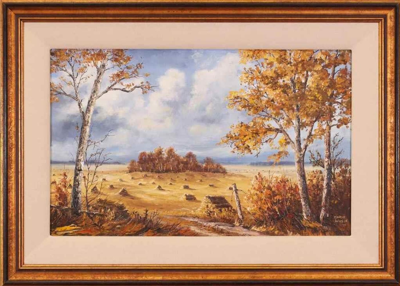 Marla Wilson (1945) - Autumn in Alberta; 1975