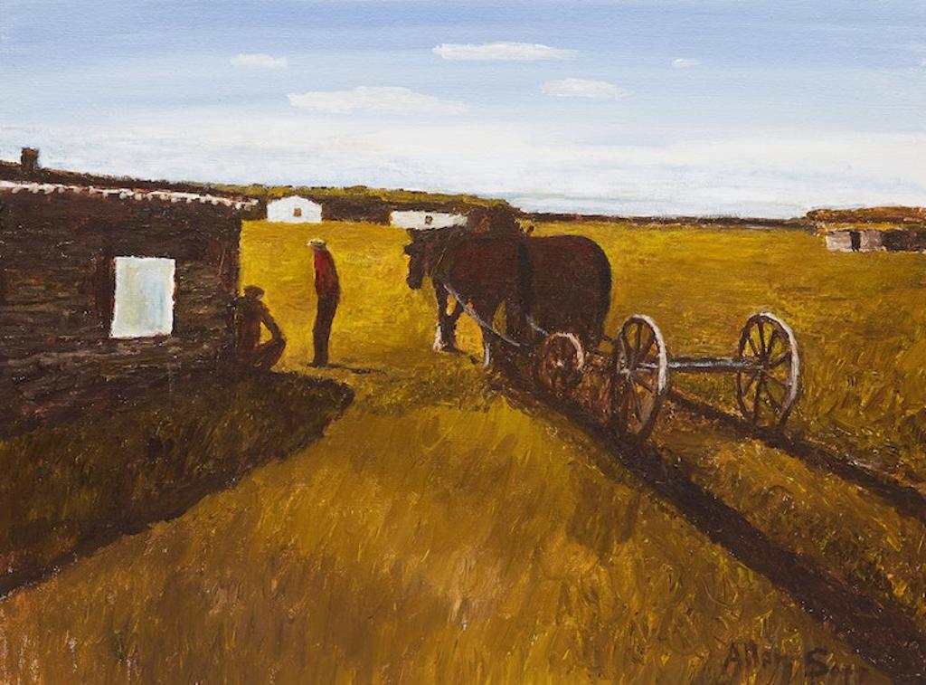 Allen Fredrick Sapp (1929-2015) - Working in the Field