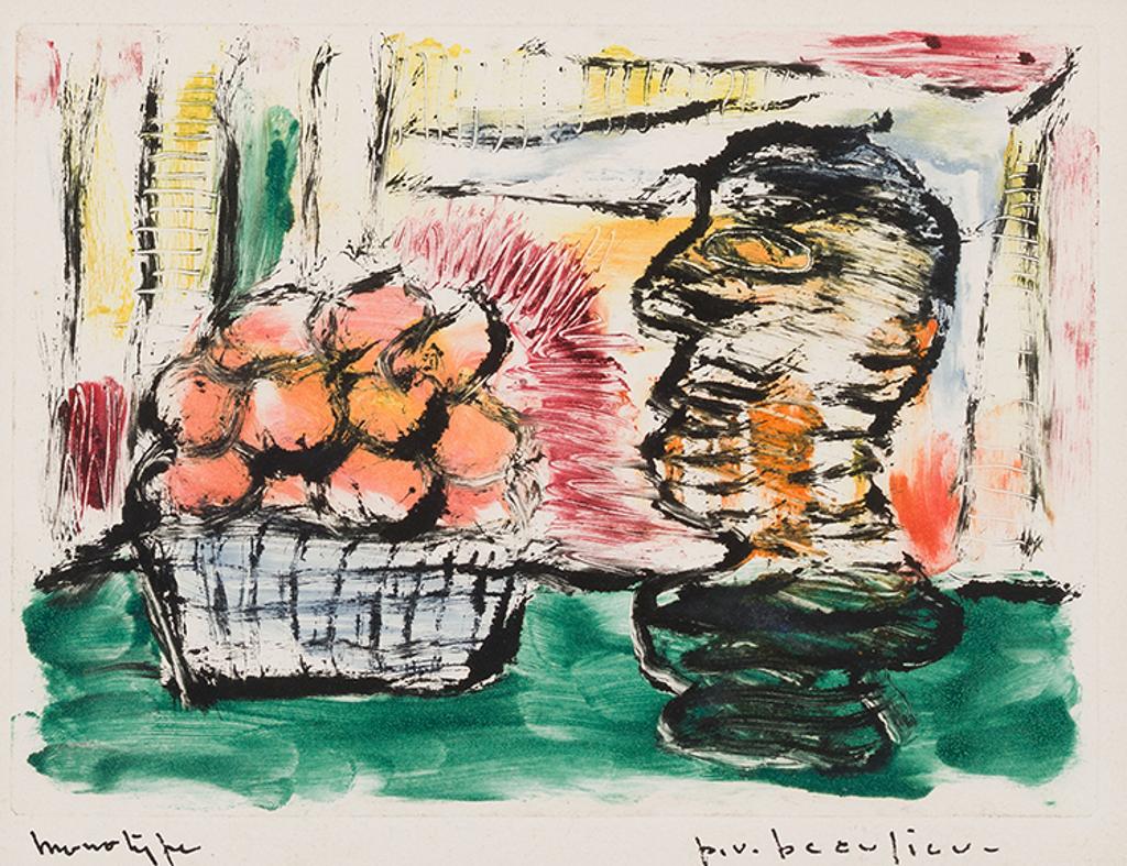 Paul Vanier Beaulieu (1910-1996) - Fruits et buste