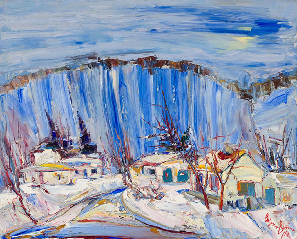 Samuel (Sam) Borenstein (1908-1969) - Winter Landscape, Laurentians