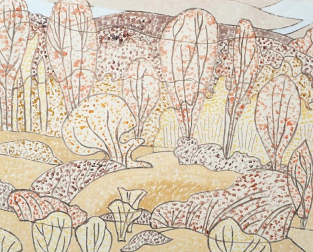 Isabel Grace McLaughlin (1903-2002) - Autumn Landscape