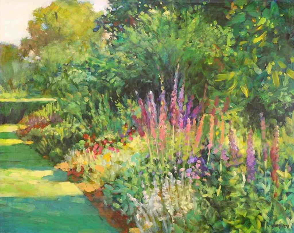 Philip Craig (1951) - Summer Garden; 1998