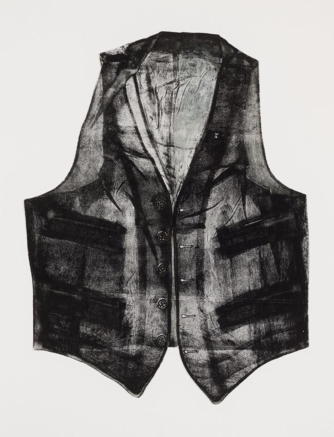 Betty Roodish Goodwin (1923-2008) - Untitled (Cut-out Vest)