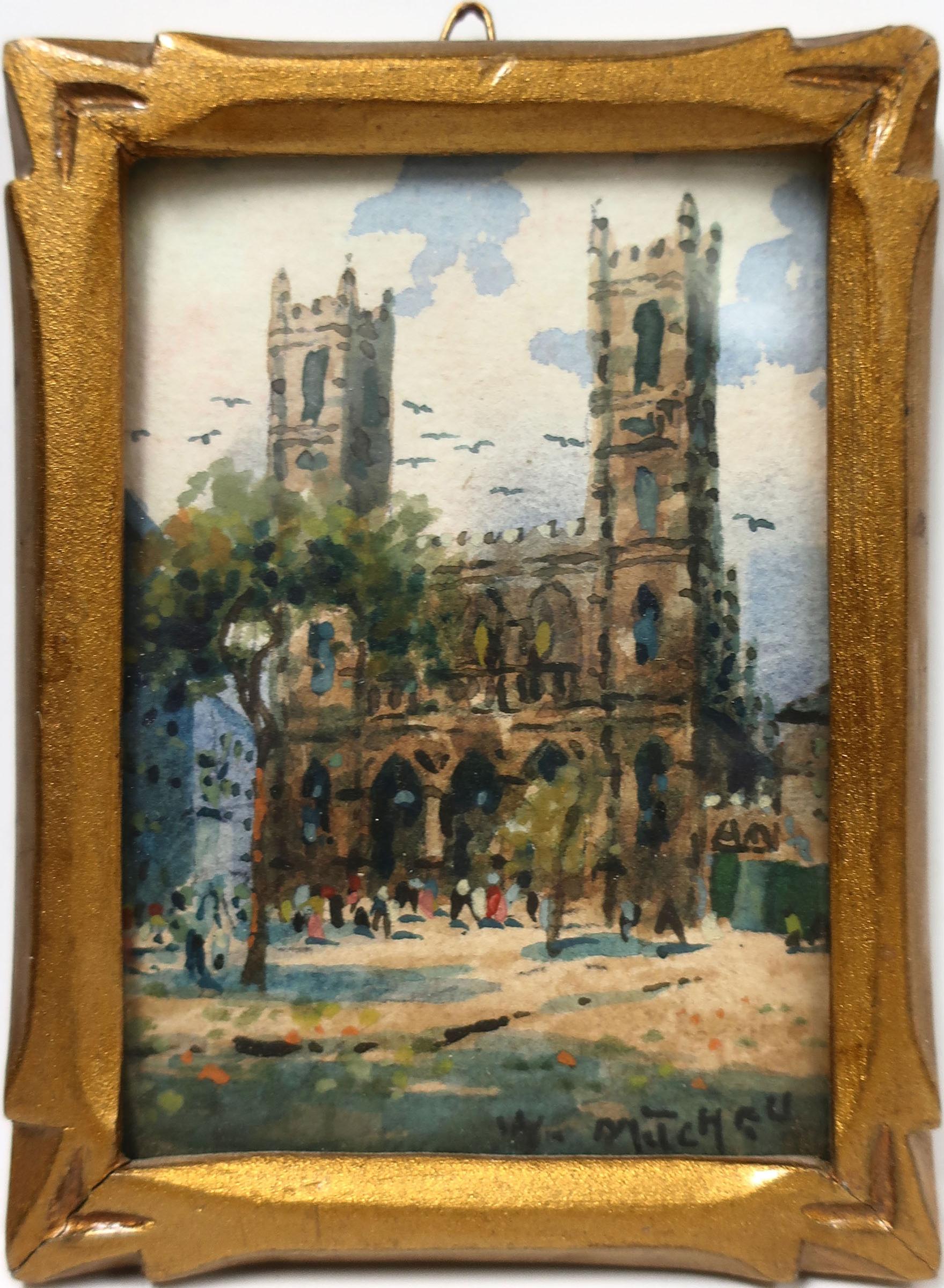 Willard Morse Mitchell (1879-1955) - Notre Dame Church, Montreal, P.Q. Canada