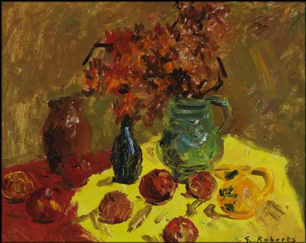 William Goodridge Roberts (1921-2001) - Dried Berries, Red and Yellow Cloths