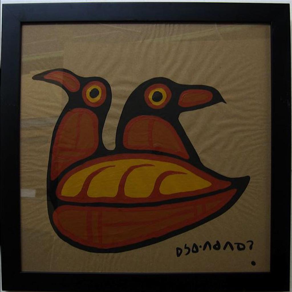 Norval H. Morrisseau (1931-2007) - Two Birds