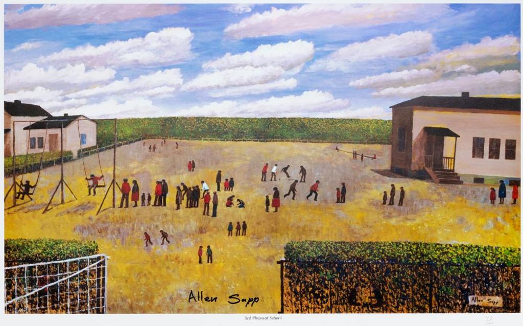 Allen Fredrick Sapp (1929-2015) - Red Pheasant School