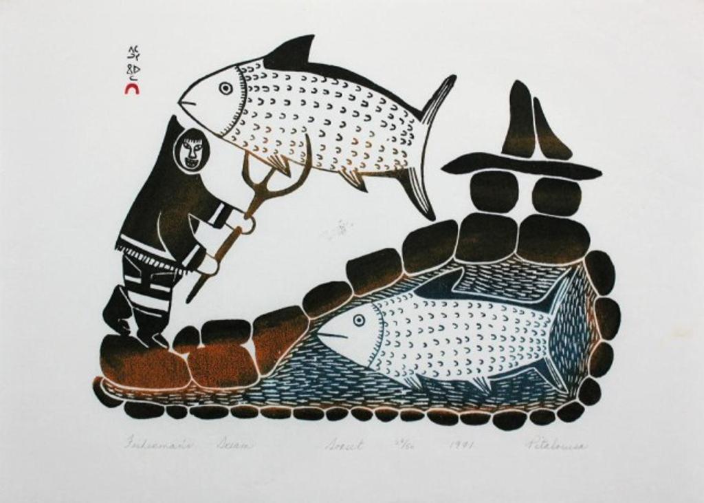 Pitaloosie Saila (1942-2021) - Fishermans Dream, 1971 #31