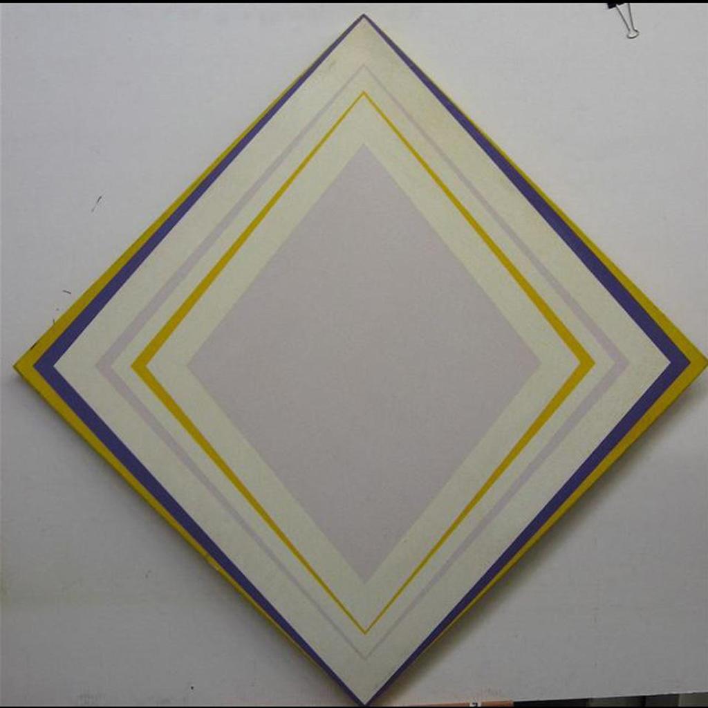 Richard Joseph Samuel Lacroix (1939) - Diamond Points V - 1 Yellow, 2 Violet