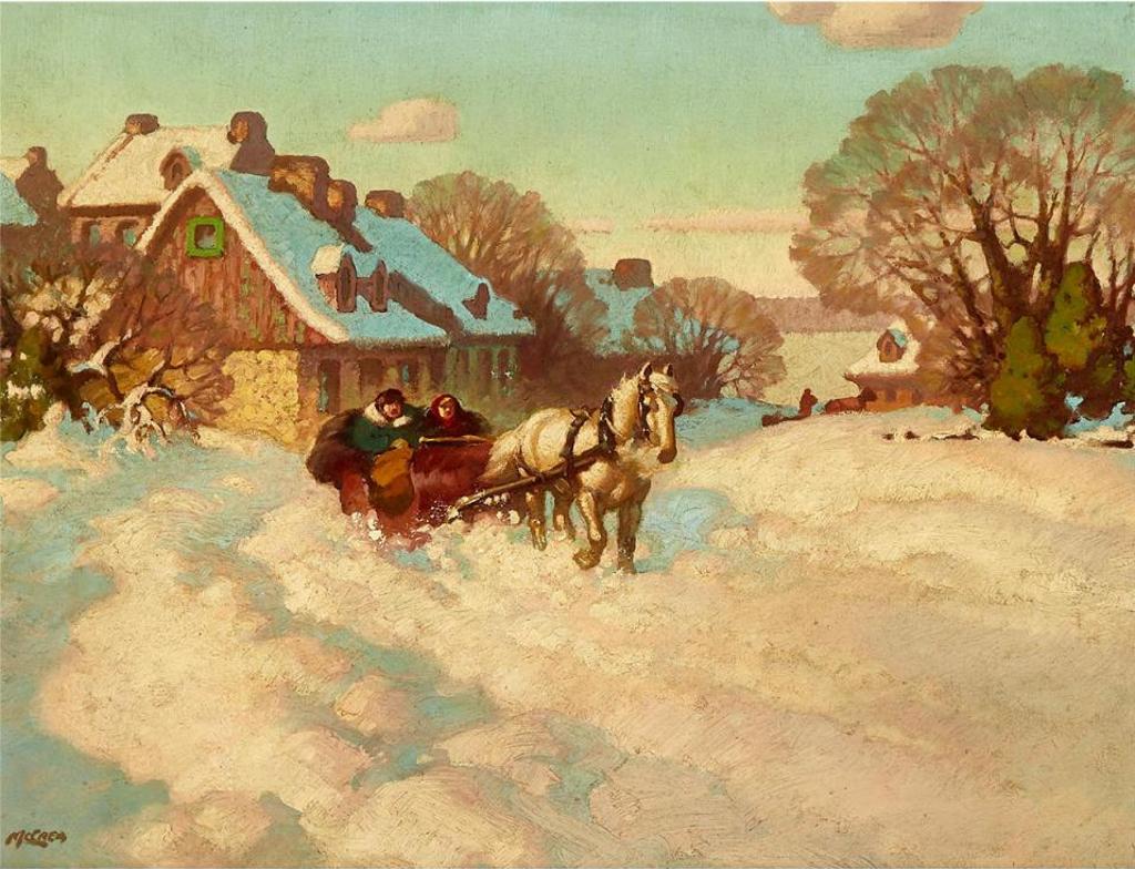 Harold Wellington Mccrea (1887-1967) - Jingle Bells - Winter