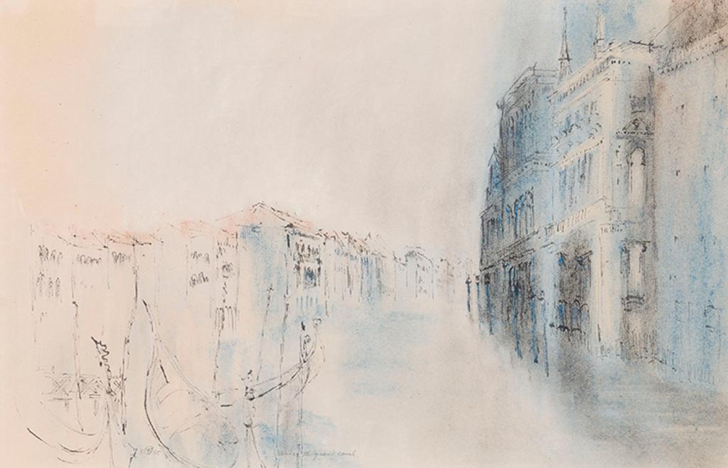 Takao Tanabe (1926) - Venice, The Grand Canal