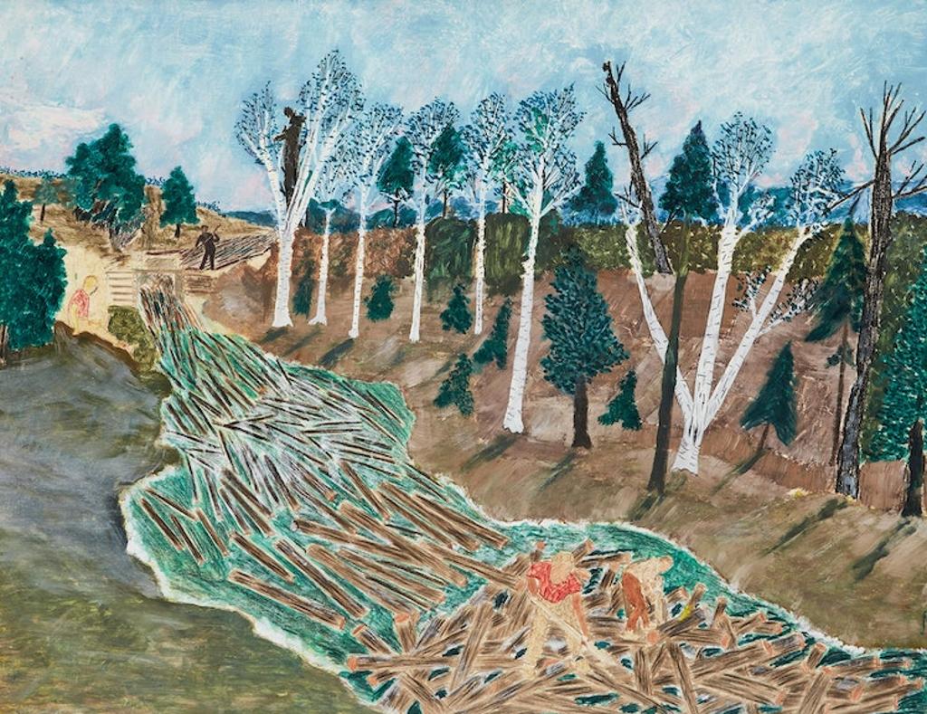 Angus Trudeau (1908-1984) - Log Jamb