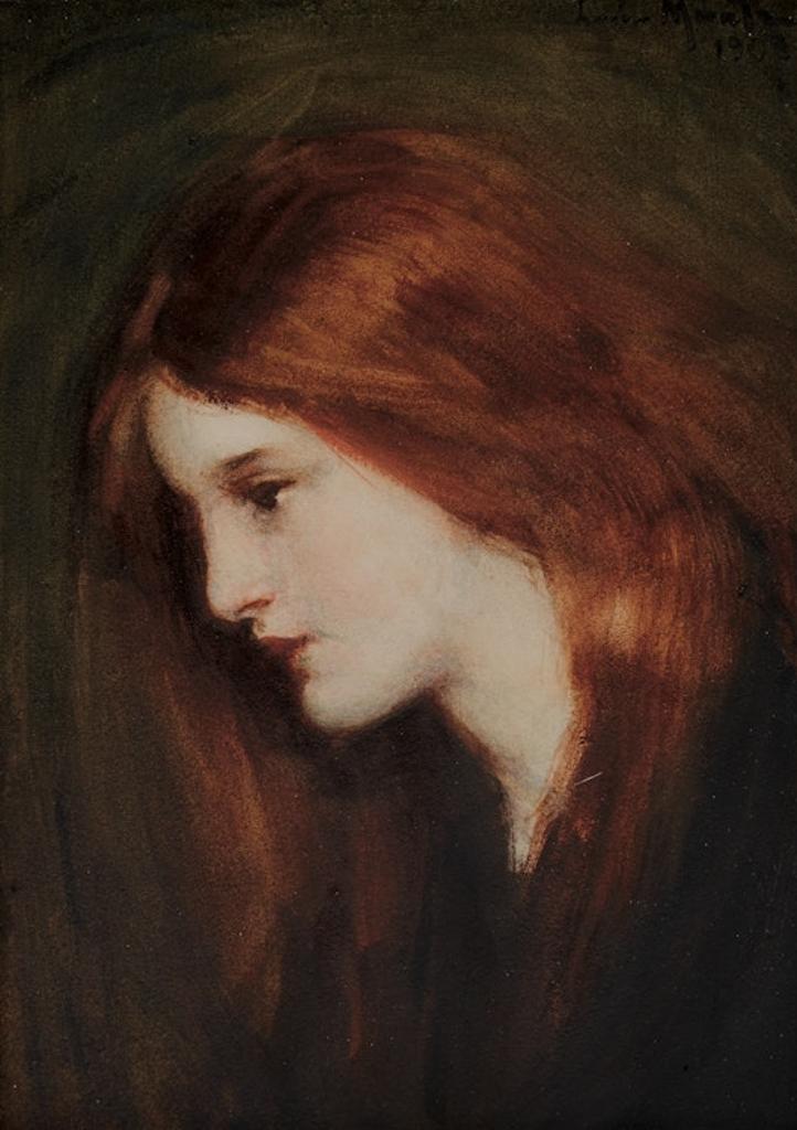 Laura Adeline Lyall Muntz (1860-1930) - The Little Red Head (1903)