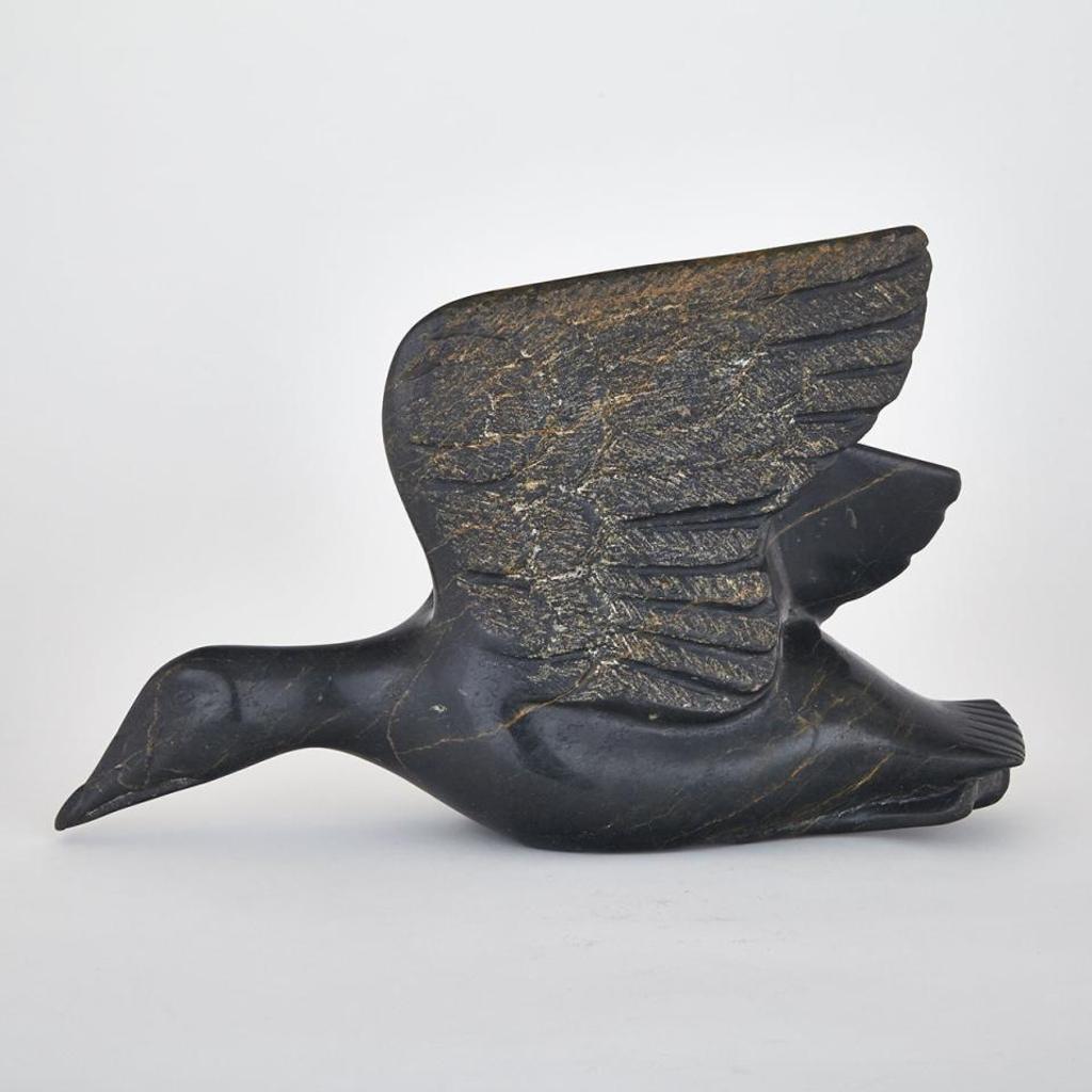 Kananginak Pootoogook (1935-2010) - Alighting Goose