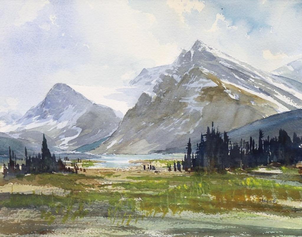 John William Harvie (1928-2018) - Mountain Landscape