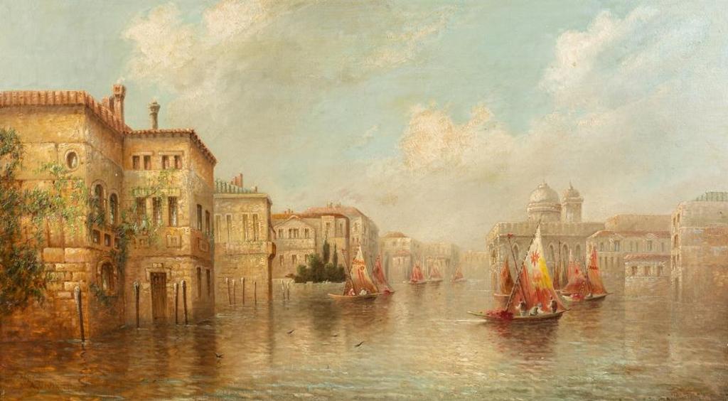 A. Vivian - Sailing Vessels on the Grand Canal