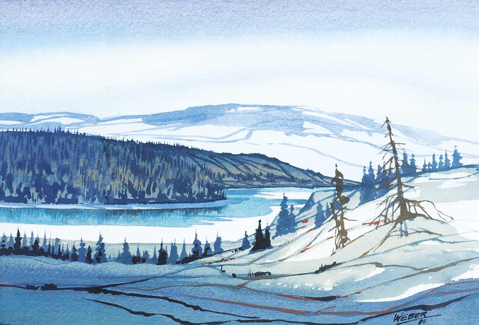 George Weber (1907-2002) - Athabasca River
