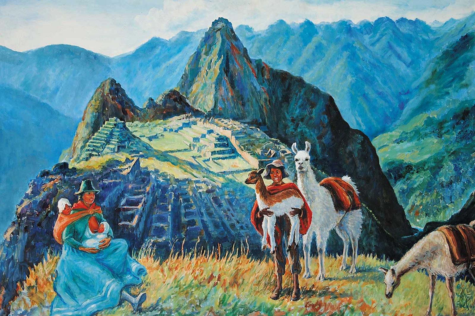 Peggy Walton Packard - Untitled - Machu Picchu, Peru