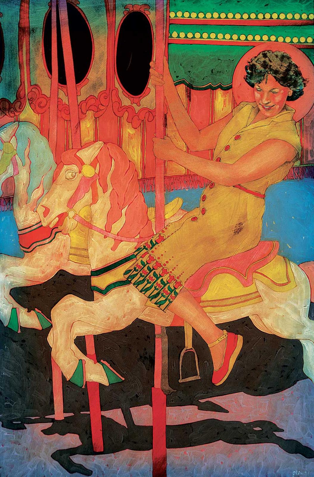 Grant Wesley Leier (1956) - Untitled - Carousel Ride