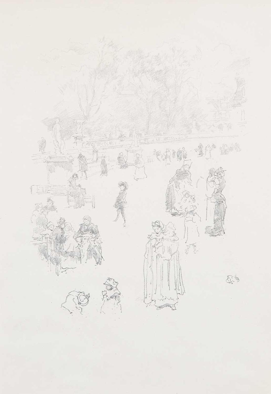 James Abbott McNeill Whistler (1834-1903) - Les Bonnes du Luxembourg