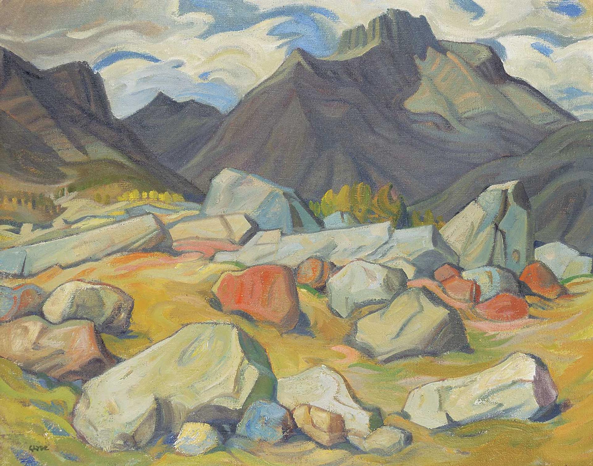 Henry George Glyde (1906-1998) - Mount Lougheed, Canmore, Alberta