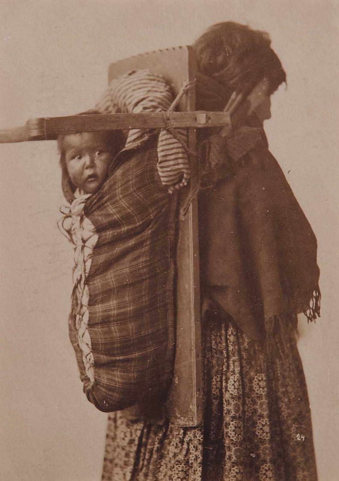 Indian School - Untitled - Mother and Child