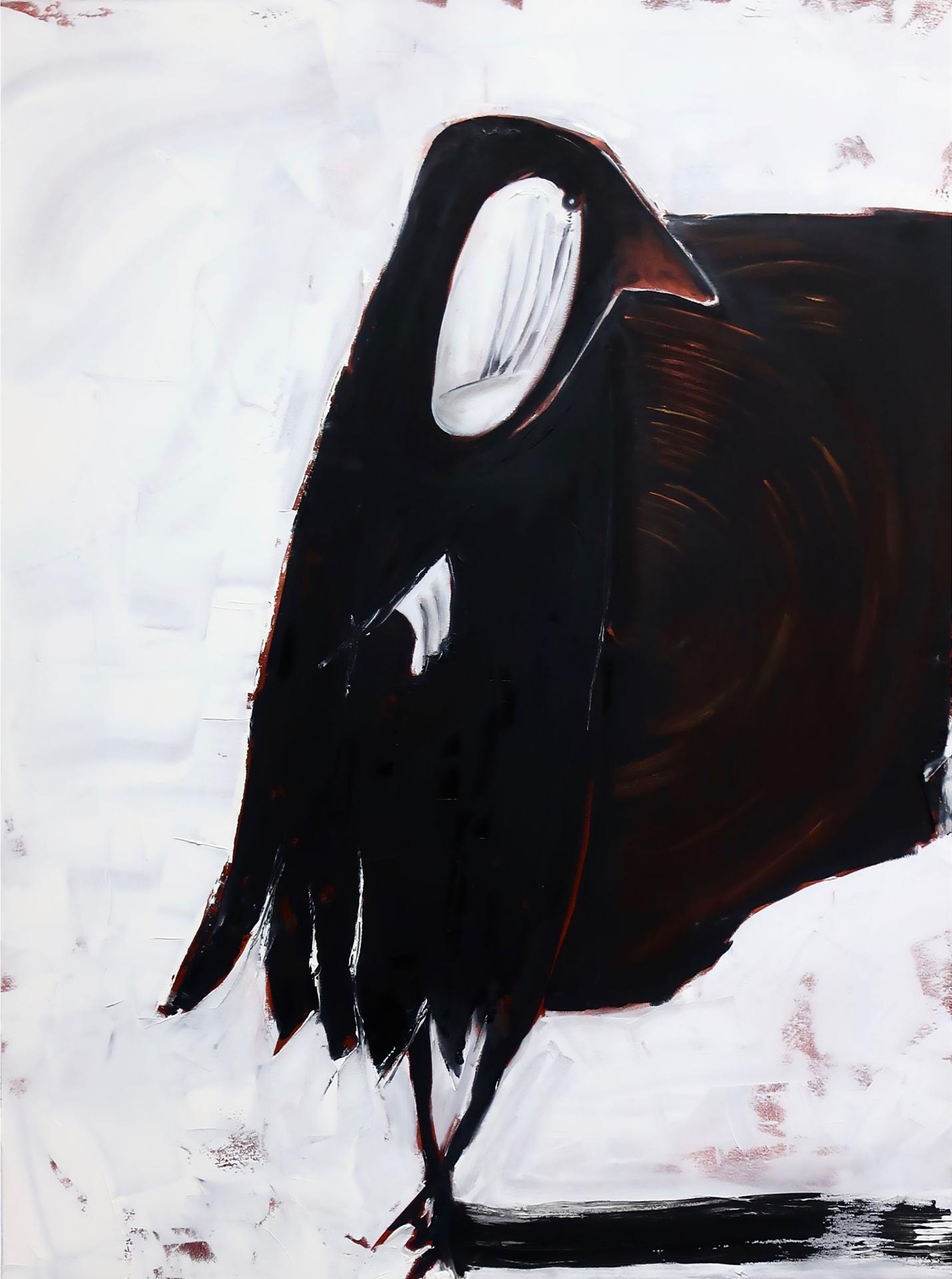 Deborah Harris (1954) - Untitled (Standing Bird)