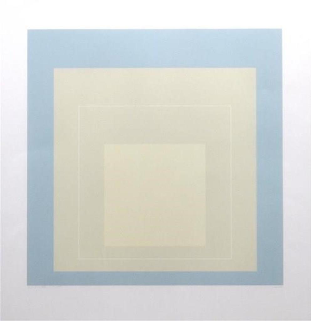 Josef Albers (1888-1976) - WLS VII, from White Line Squares (Series I) 1966