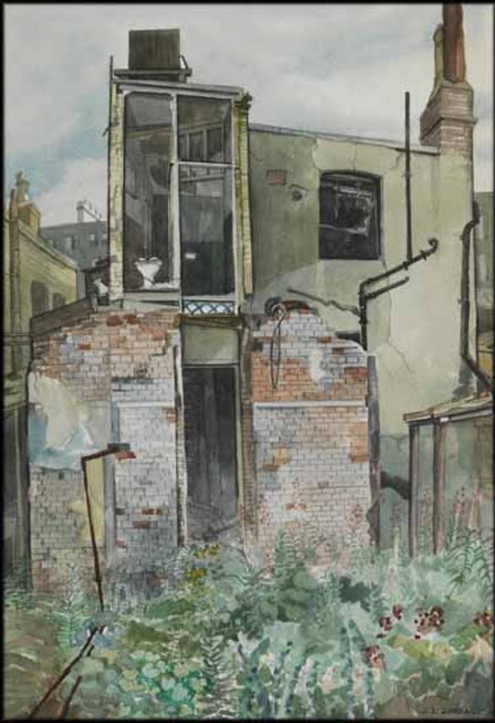 Jack Leaonard Shadbolt (1909-1998) - Bombed House, South Kensington