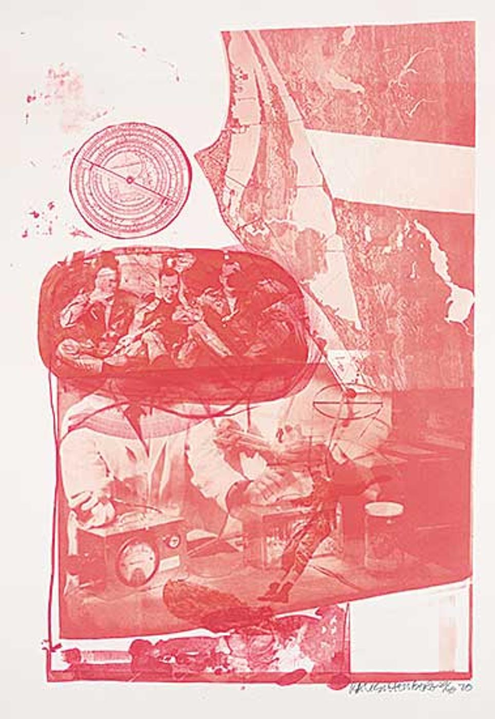 Robert Rauschenberg (1925-2008) - Ape [Stoned Moon] #24/46