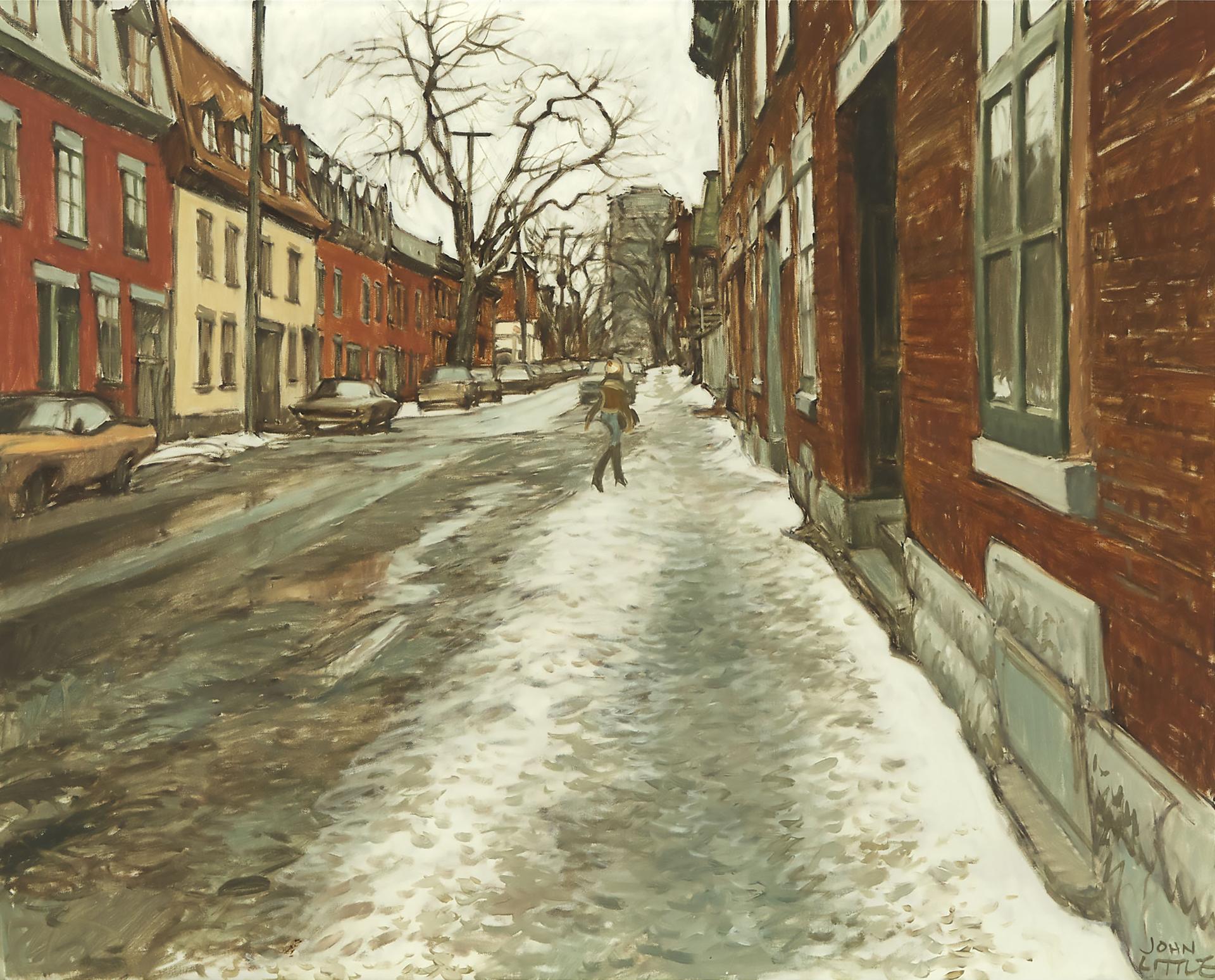 John Geoffrey Caruthers Little (1928-1984) - Rue Panet, Montréal, 1978