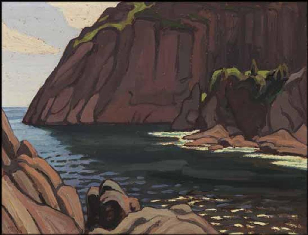 Lawren Stewart Harris (1885-1970) - Entrance to Quidi Vidi, Newfoundland