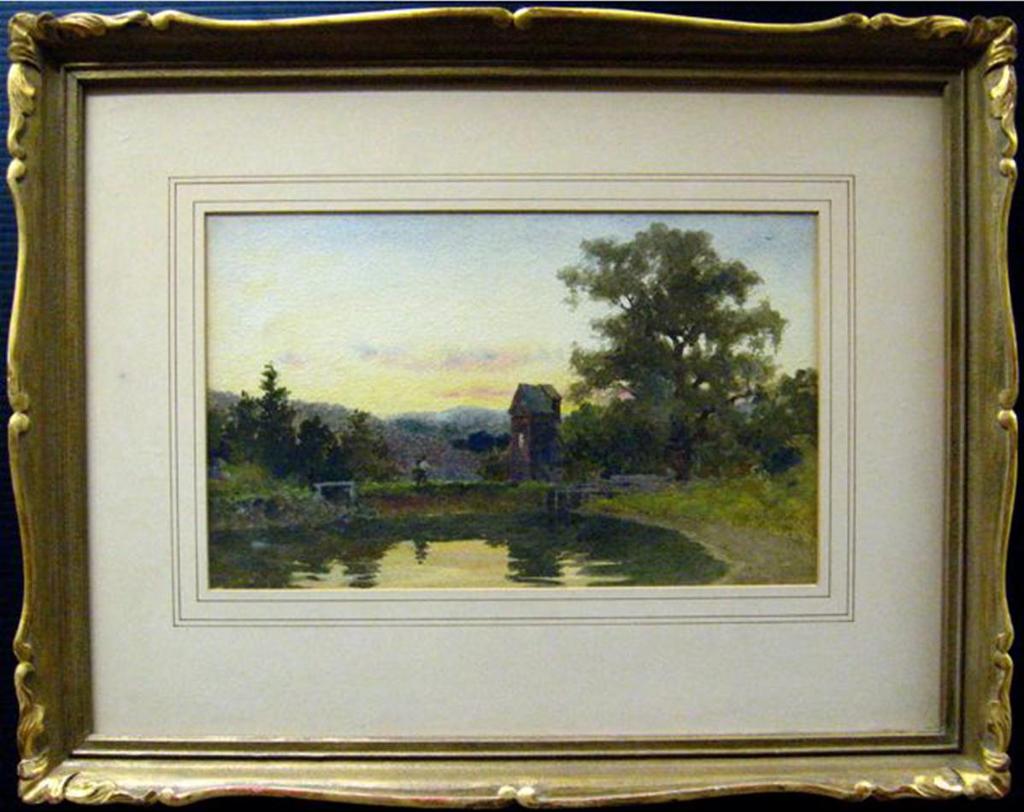 Lucius Richard O'Brien (1832-1899) - The Mill Pond At River Valley, Quebec