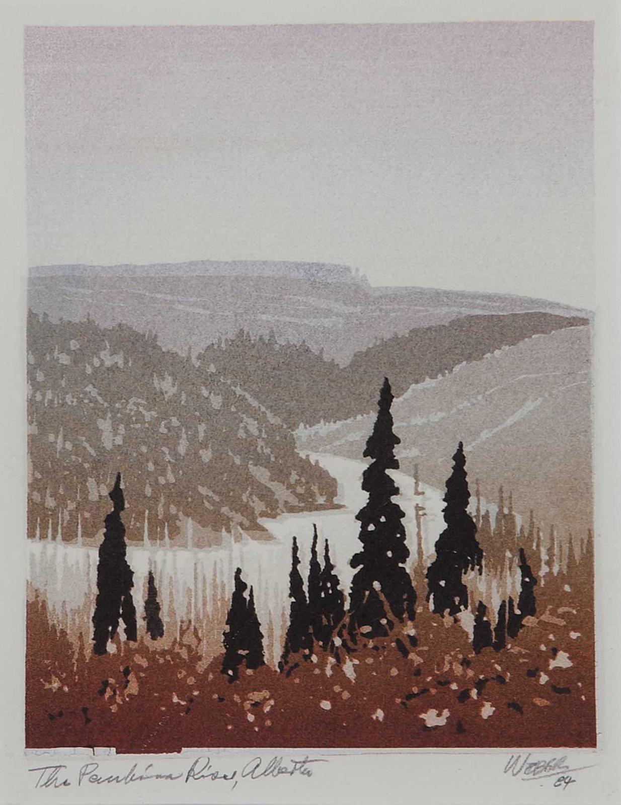 George Weber (1907-2002) - The Pembina River, Alberta