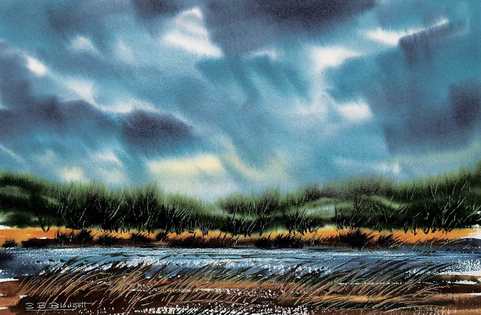 Stanford Earl Blodgett (1909-2006) - Untitled - Stormy Skies