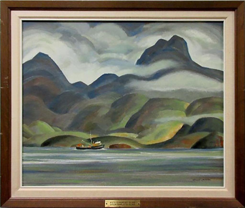 Ronald Threlkeid Jackson (1902-1992) - Mist On Muresby Island - Queen Charlotte Island